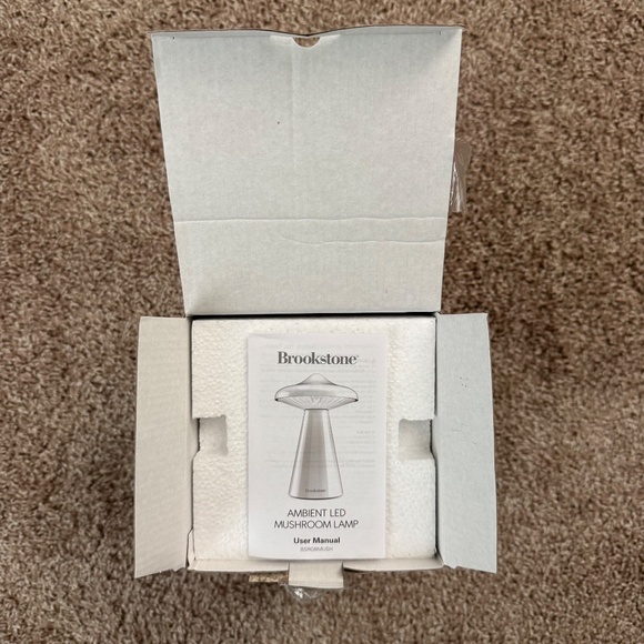 Brookstone Ambient LED Mushroom Lamp - Picture 7 of 12